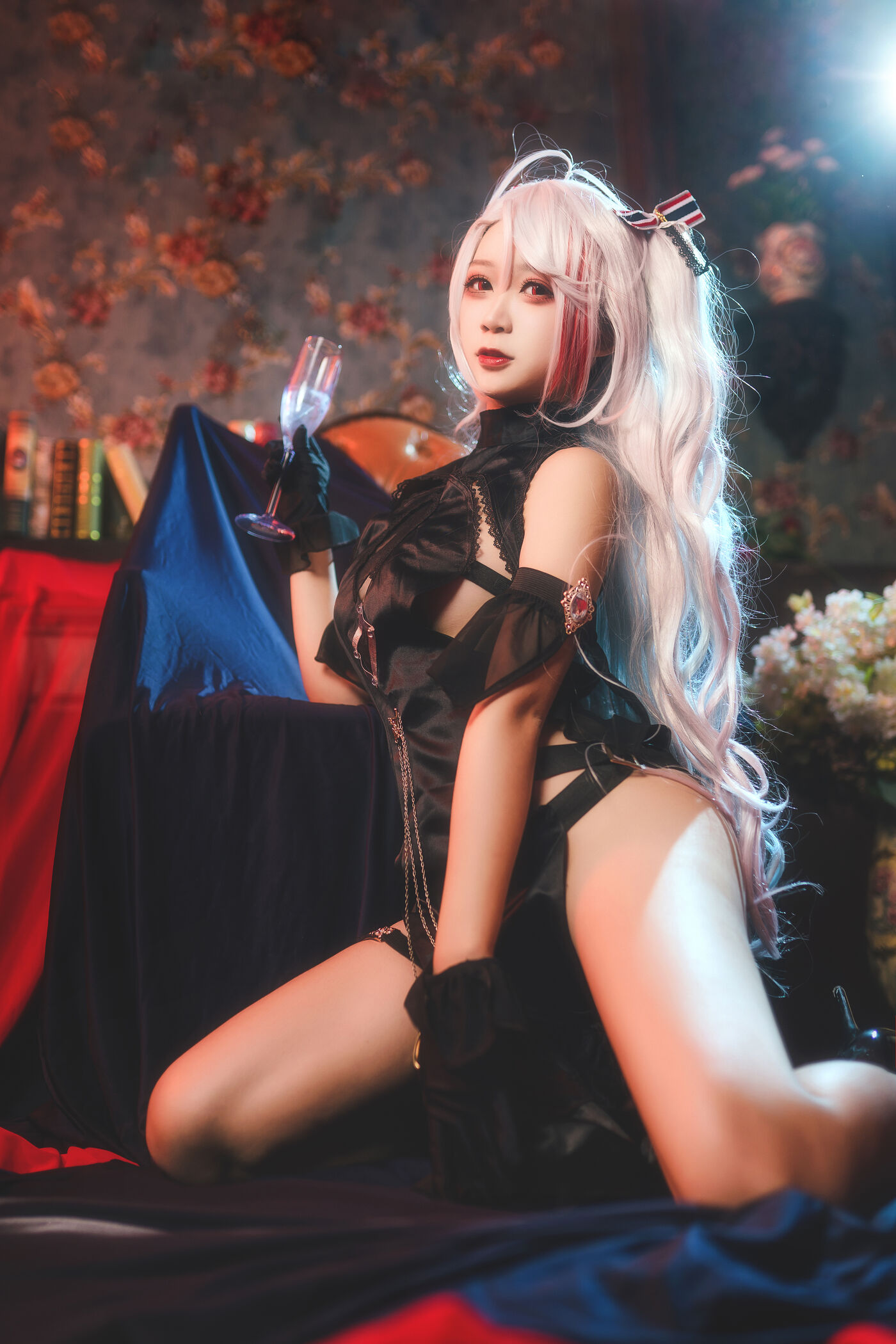 樱落酱 NO.010 欧根礼服 [12P]插图6